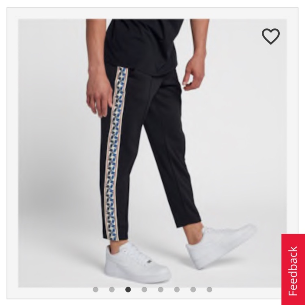 men’s nike taped pants size x-large